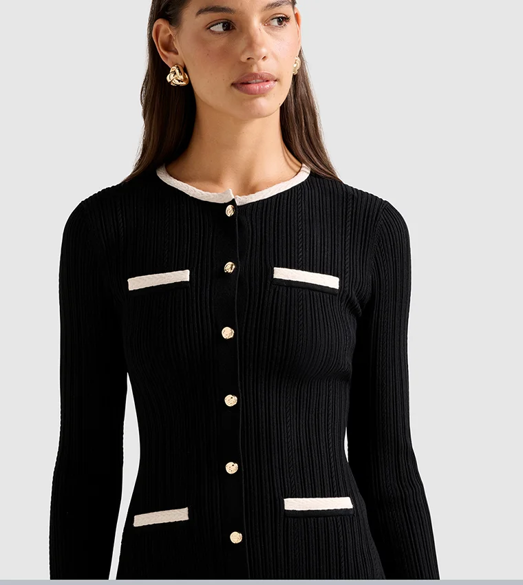 فورايفر نيو Brielle Fit and Flare Knit Mini
