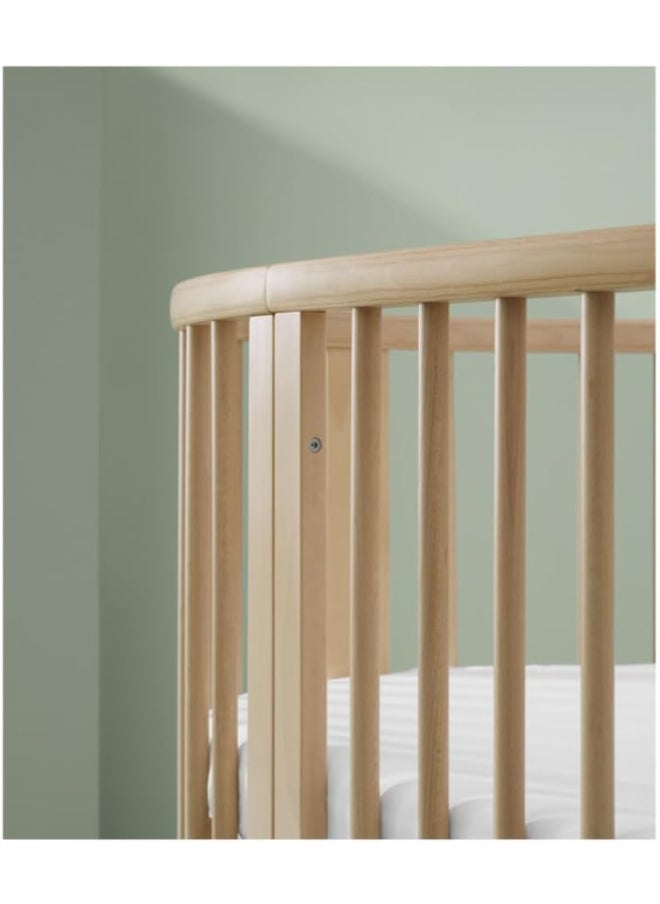 STOKKE - Sleepi Baby Crib/Bed Baby Bed For 0 - 36 Months Adjustable, Stylish And Flexible Optional Extension Kit For Children Up To 10 Years Old Natural - Image 1