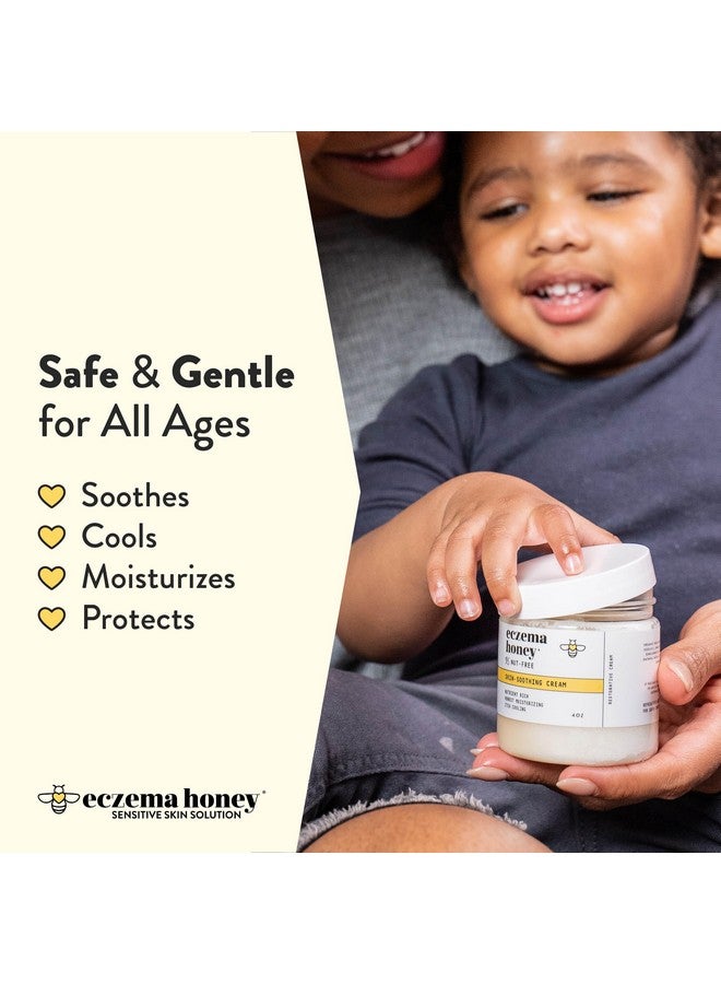 ECZEMA HONEY Nut-Free Original Skin-Soothing Cream - Honey Lotion For Dry & Sensitive Skin - Natural Eczema Cream For Adults & Kids - Itchy Relief Cream For Eczema, Psoriasis, Dermatitis & More (4 Oz) - Image 3