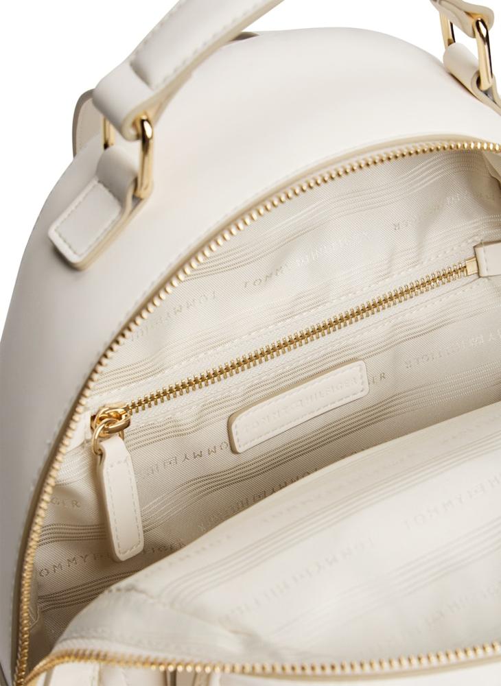 TOMMY HILFIGER Logo Detail Zip Through Backpack  - Image 5