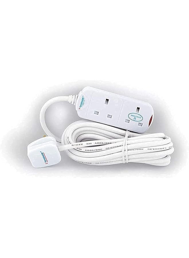 Terminator Terminator Brand 2 way UK Socket power extension - TPB 12 5M 