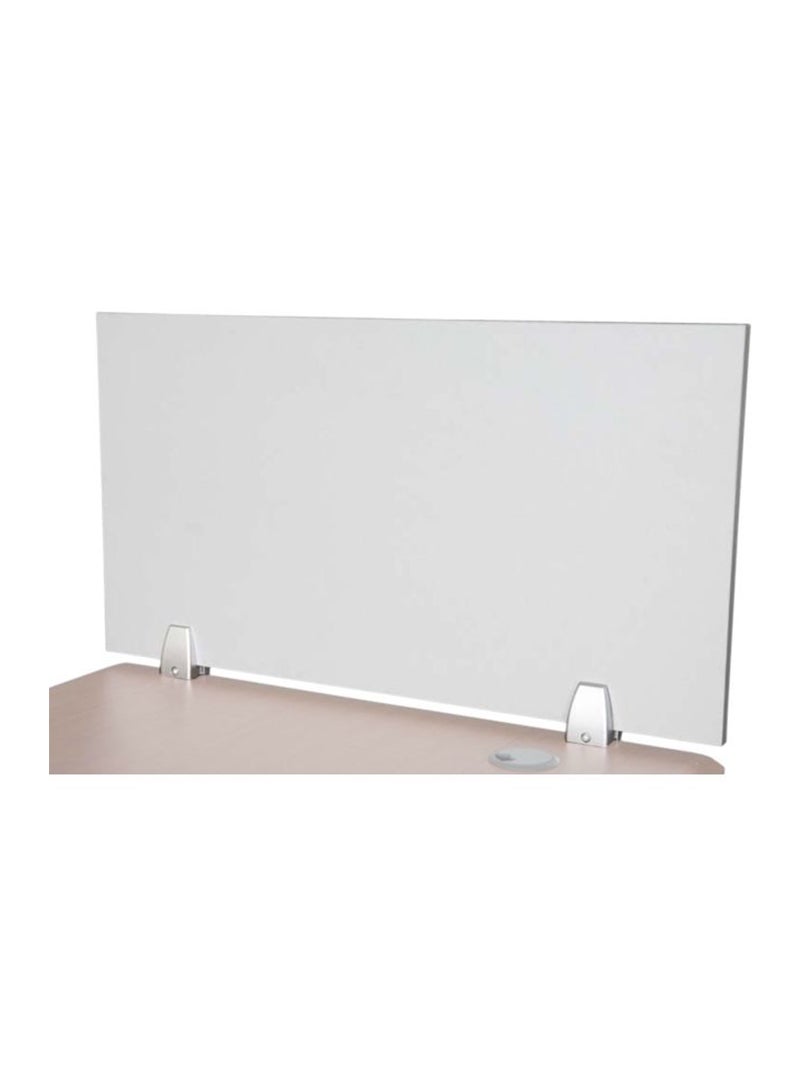 Mahmayi 75 Silver Wood Divider Panel For Workspace Partitions In Office - Image 2