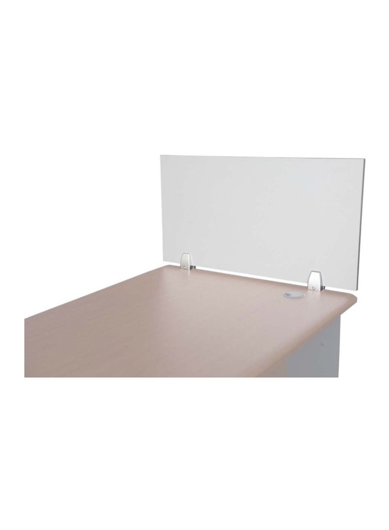 Mahmayi 75 Silver Wood Divider Panel For Workspace Partitions In Office - Image 3