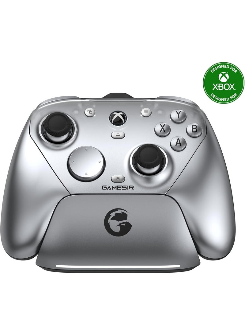 جايم وحدة تحكم ألعاب لاسلكية ثلاثية الأوضاع GameSir G7 Pro لجهاز Xbox والكمبيوتر والهاتف المحمول - فضي معدني - Image 1