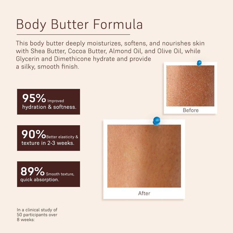 COAL CLEAN BEAUTY COAL Clean Beauty Body Butter with Mandarin Patchouli Hydrates Nourishes Dry Skin Men Women All Skin Types 300ml - Image 5