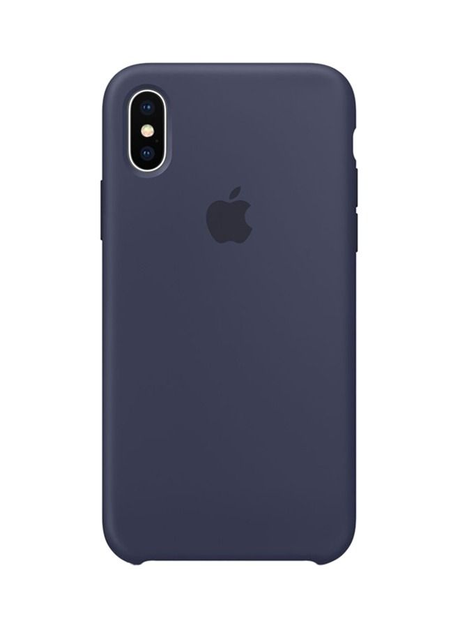 shAyzee Silicone Case Cover For Apple iPhone X Midnight Blue - Image 1
