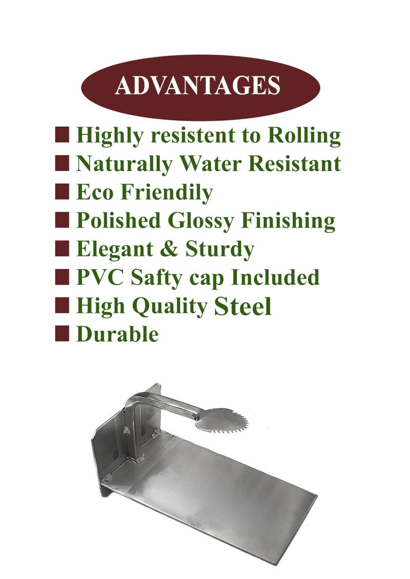 MEXZA™ Stainless Steel Coconut Scraper|Tabletop Handy Movable Coconut Scraper|Shredder| Peeler|Chopper|Grater|| Chirava Grater Thengai Thuruvi for Kitchen - Image 3