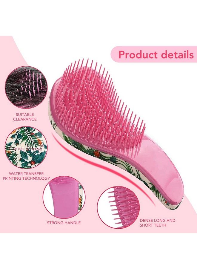 COSLUXE Detangling Hairbrush Wet And Dry Hair Brush For Children Women And Men Detangler Hairbrush For Natural Curly Straight Wet Or Dry Hair. Hair Brushes For Women (Pack Of 1) - Image 5