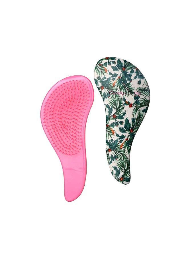 COSLUXE Detangling Hairbrush Wet And Dry Hair Brush For Children Women And Men Detangler Hairbrush For Natural Curly Straight Wet Or Dry Hair. Hair Brushes For Women (Pack Of 1) - Image 2