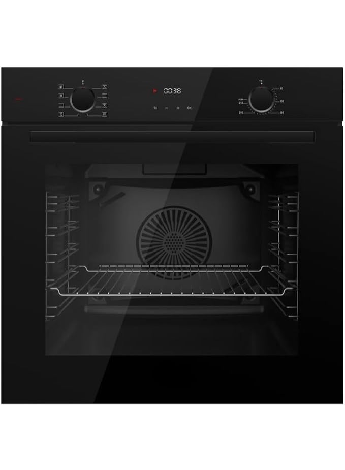 كيتشن لاين فرن كيتشن لاين كهربائي مدمج، 60 سم، 73 لتر، أسود ، QMDMD 642 CS