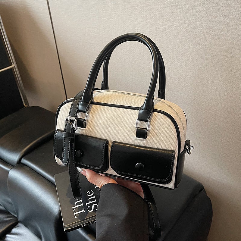 Super Popular Small Bag For Women Fashion Satchel Bowling Bag Versatile High-End Single Shoulder Crossbody Bag - Image 4