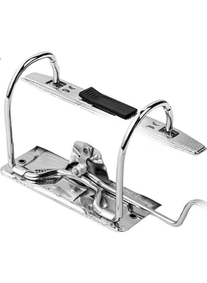 Deli A4/2-Inch Ring Binder European Style Lever Arch File 2-Pack 5480-2 Blue - Image 3