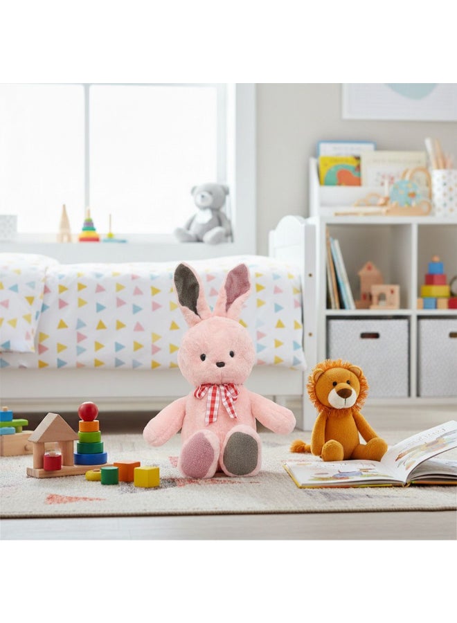 DANUBE HOME 65cm Pink Bunny Plush with Ribbon – Adorable Soft Stuffed Rabbit Toy for Girls | Perfect Baby Gift, Nursery Decor & Cuddly Play Toy - Image 2