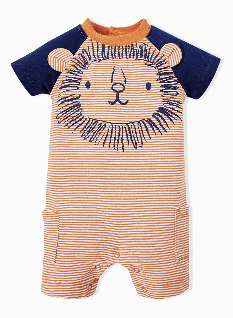 GYMBOREE Infant Lion Playsuit