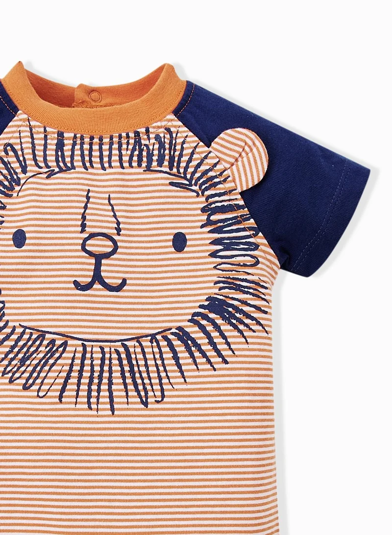 GYMBOREE Infant Lion Playsuit