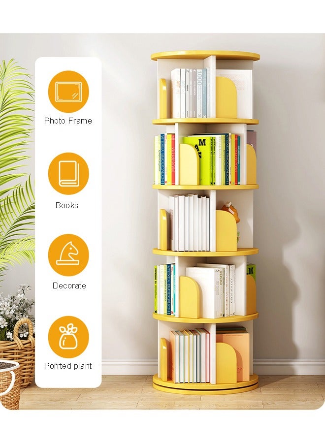 إن كي أكس رف كتب وتخزين قوي متعدد الوظائف يدور 360 درجة - Image 3