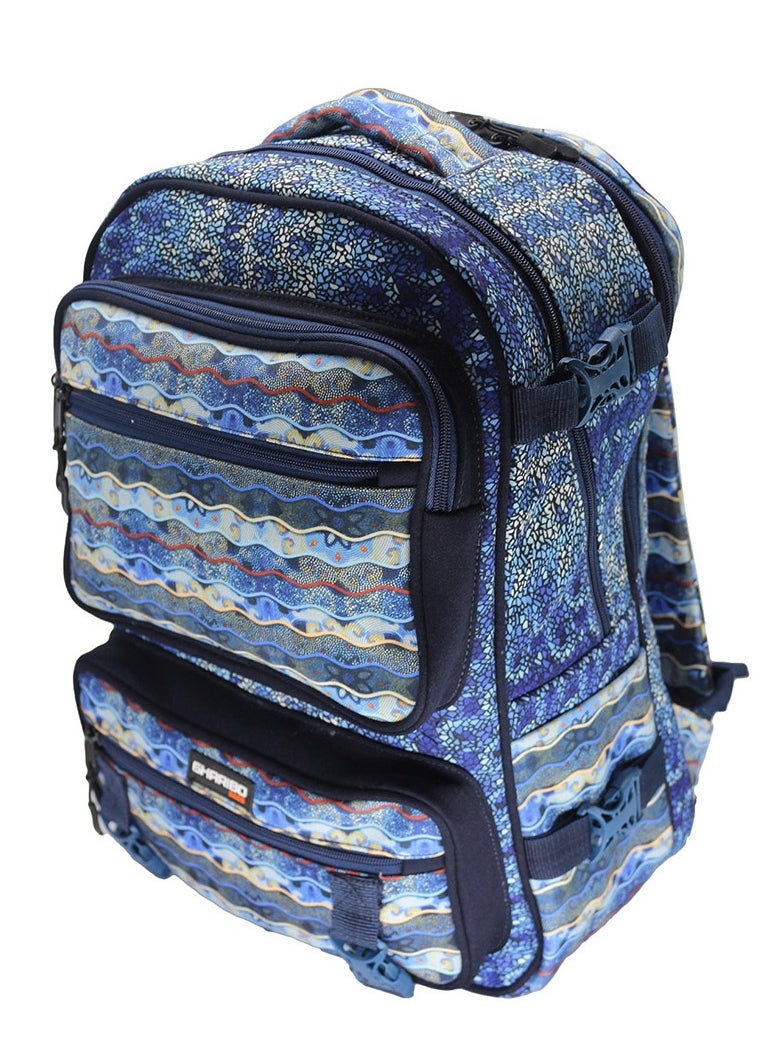 Gharibo Bags - School Backpack Model 34 Mosaic - Image 1