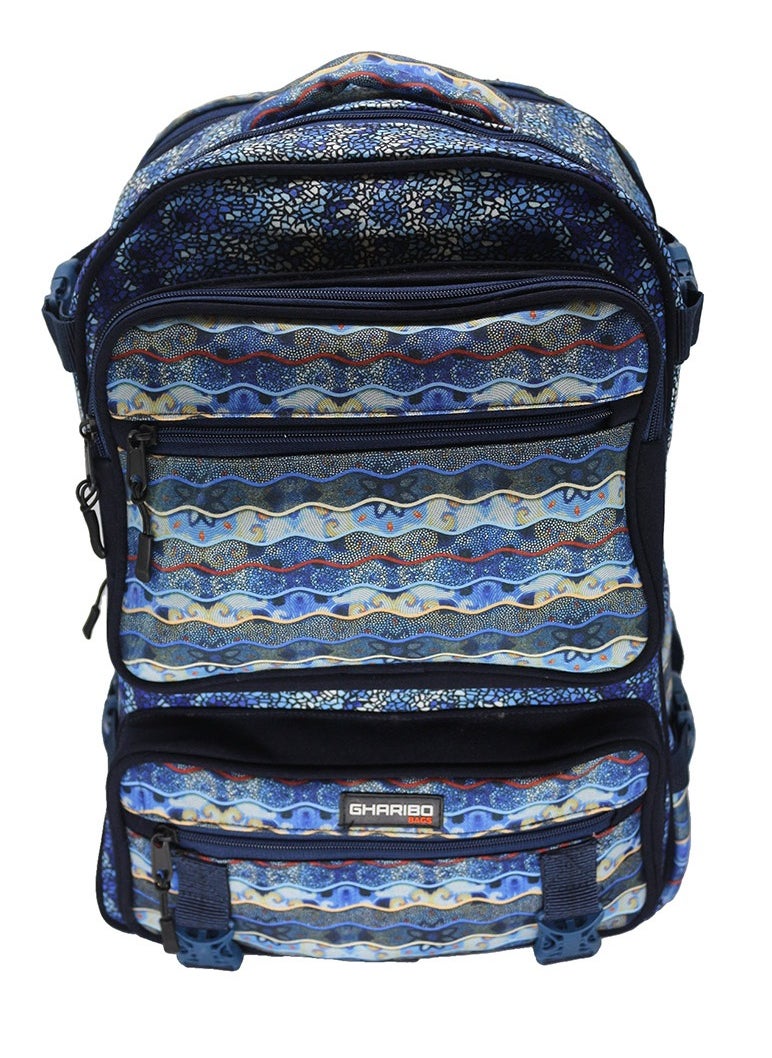 Gharibo Bags - School Backpack Model 34 Mosaic - Image 1