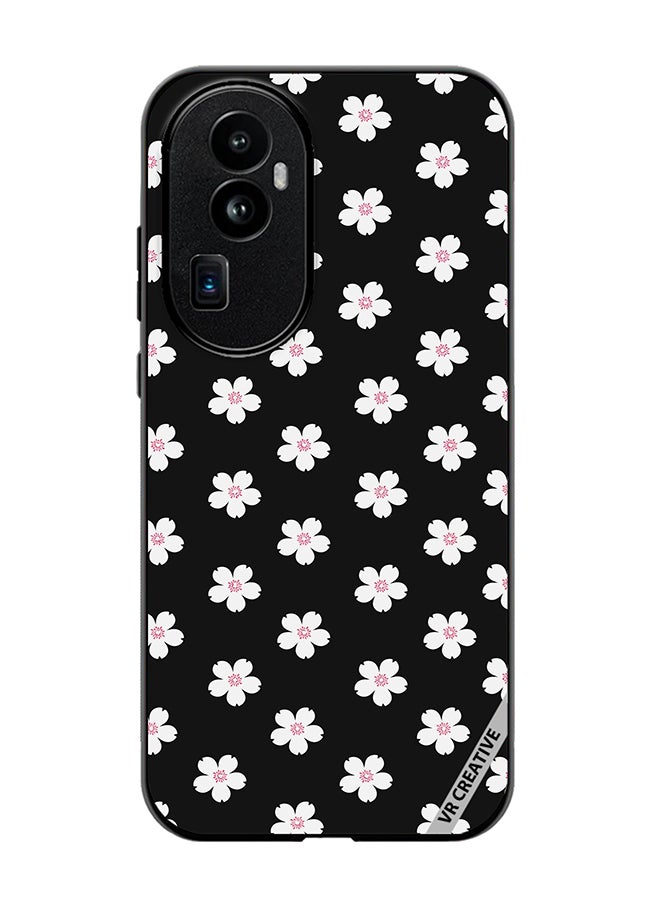 VR CREATIVE Protective Case Cover For Oppo Reno 10 Pro Plus Flower Design Multicolour - Image 1
