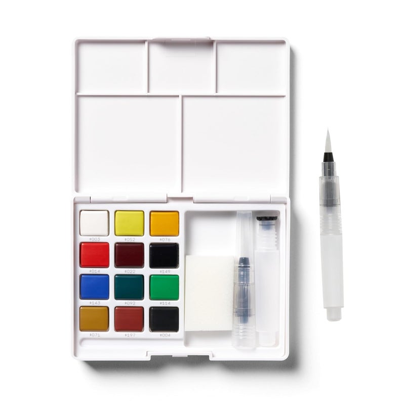 Sakura Koi Watercolors Field Box Set of 12 Colors, Assorted - Image 1