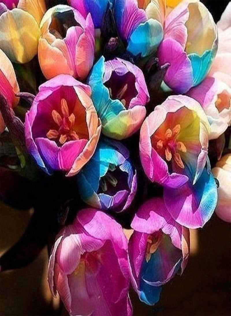 جي جوت 100 قطعة من بذور توليب للزراعة، حديقة شرفة بونساي في الهواء الطلق زهرة عطرية نبات معمر سهل الزراعة، البستنة، ديكور المنزل - بذور توليب - Image 4