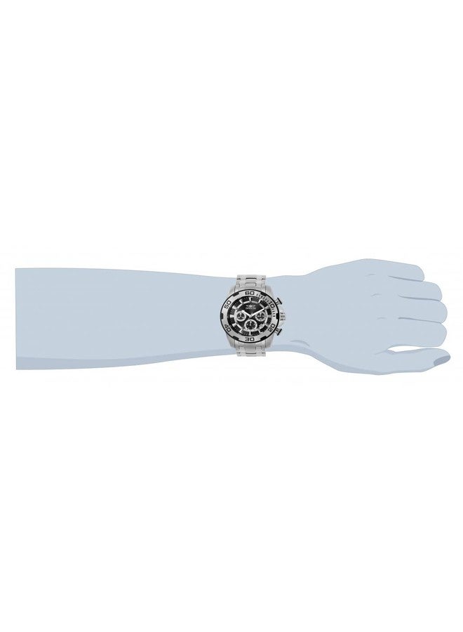 Invicta Men's 22318 Pro Diver Analog Display Quartz Silver Watch, Stainless Steel, Quartz Watch,Diver,Chronograph - Image 4