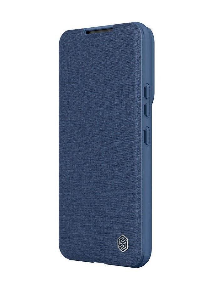 Nillkin Qin Pro Leather Cover Case Designed For Samsung Galaxy S23 Plus - Elite Blue - Image 2