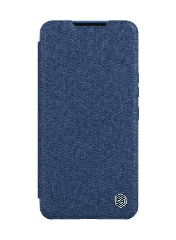 Nillkin Qin Pro Leather Cover Case Designed For Samsung Galaxy S23 Plus - Elite Blue - Image 4