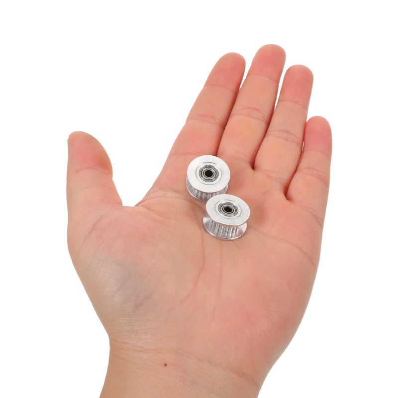 Aluminum Alloy 20 Teeth 3mm Bore 2GT Timing Belt Pulley Set for 3D Printer CNC Drive - Image 5