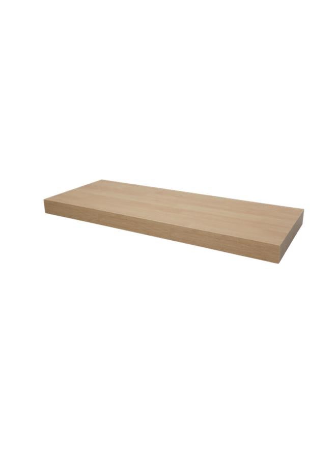 HONEY BEE Modern and Elegant Design Rectangular Wall Mounted MDF Floating Shelf Oak - Image 2