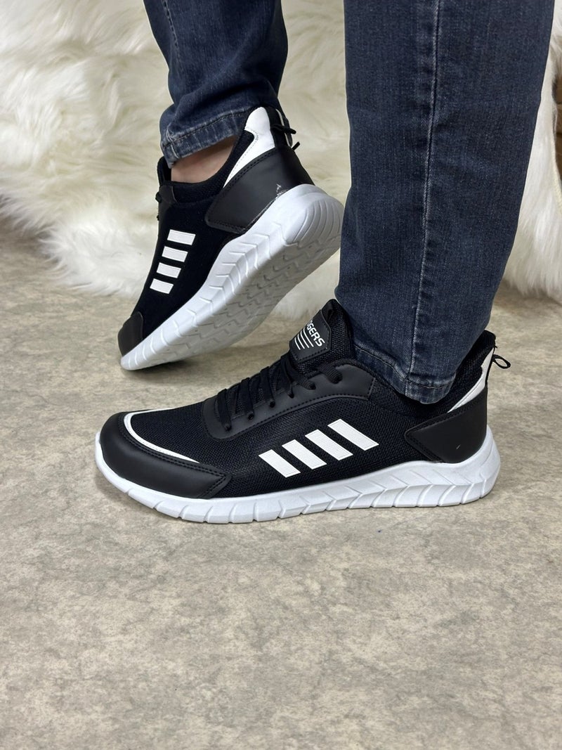 Nstil Daily Men's Sneaker Mesh Laced Comfortable Flexible Stitching Detailed Walking Sports Shoes 1453  - Image 1