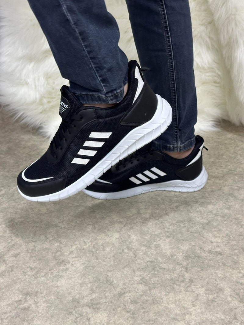 Nstil Daily Men's Sneaker Mesh Laced Comfortable Flexible Stitching Detailed Walking Sports Shoes 1453  - Image 3