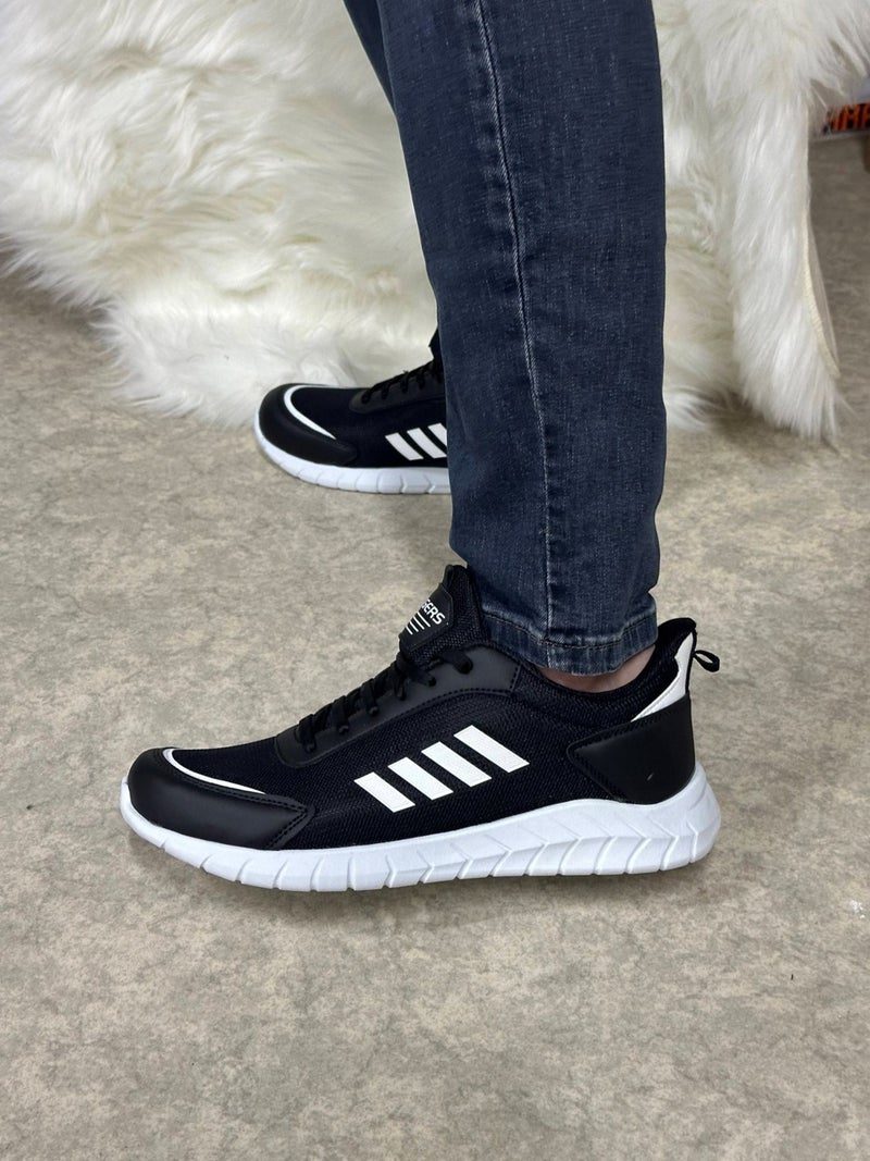 Nstil Daily Men's Sneaker Mesh Laced Comfortable Flexible Stitching Detailed Walking Sports Shoes 1453  - Image 5
