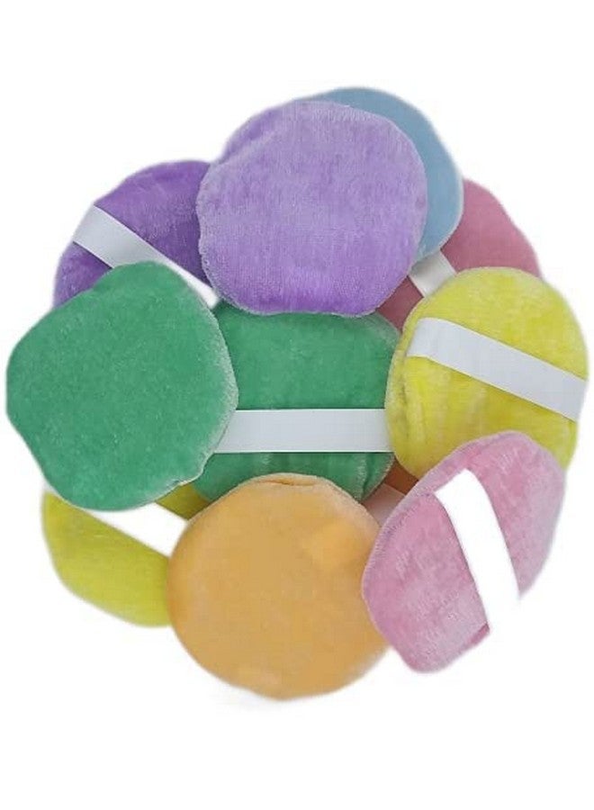 ادفانسد إستور مجموعة إسفنجة المكياج المتقدمة للعناية بالوجه، إسفنجة مكياج مستديرة للوجه، إسفنجة مزج، إسفنجة مكياج قطنية مع حزام لبودرة الأساس وبودرة الجسم المعدنية السائبة، 8 قطع - Image 5