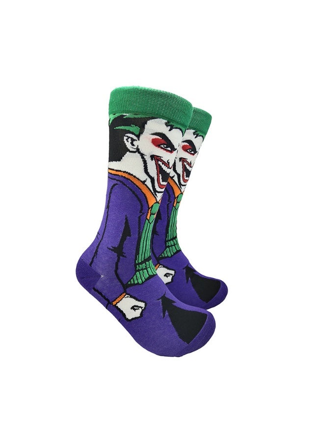 .Novelty Anime Crew Socks, Street Fashion Trendy Cotton Blend Socks, Casual Fashion Socks for Men & Women(5P)) - Image 3