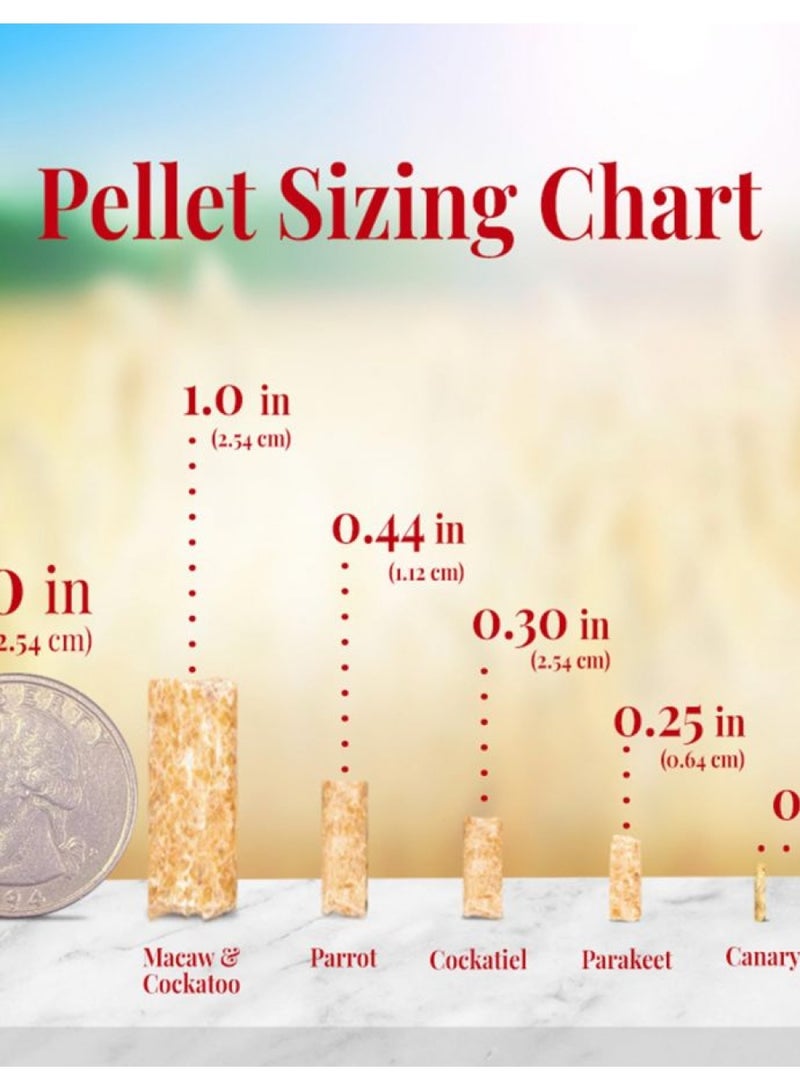 LAFEBER'S LAFEBER'S Premium Daily Diet Pellets Pet Bird Food, Made with Non-GMO and Human-Grade Ingredients, for Macaws and Cockatoos, 5 lb - Image 4
