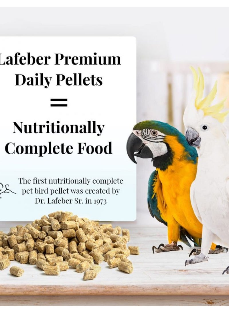 LAFEBER'S LAFEBER'S Premium Daily Diet Pellets Pet Bird Food, Made with Non-GMO and Human-Grade Ingredients, for Macaws and Cockatoos, 5 lb - Image 2