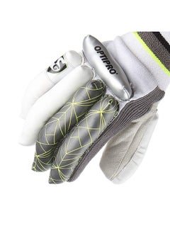 SG OPTIPRO X  Batting Gloves Small Junior RH  | Leather | Sponge-Padder Spacer Mesh Back For Better Fit and Comfort  - Image 4