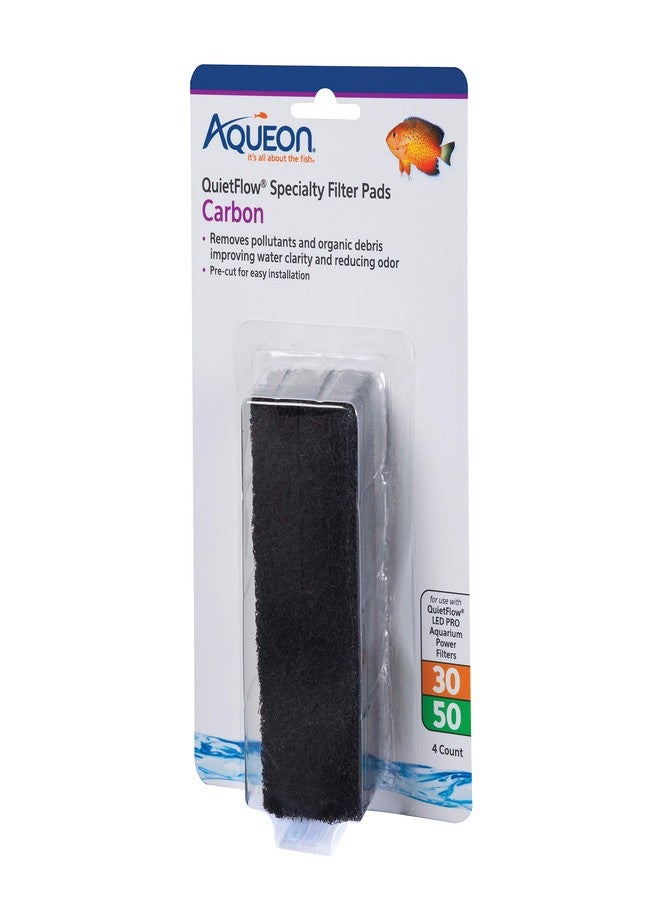 Aqueon Replacement Specialty Filter Pads Carbon 30/50 - Image 1