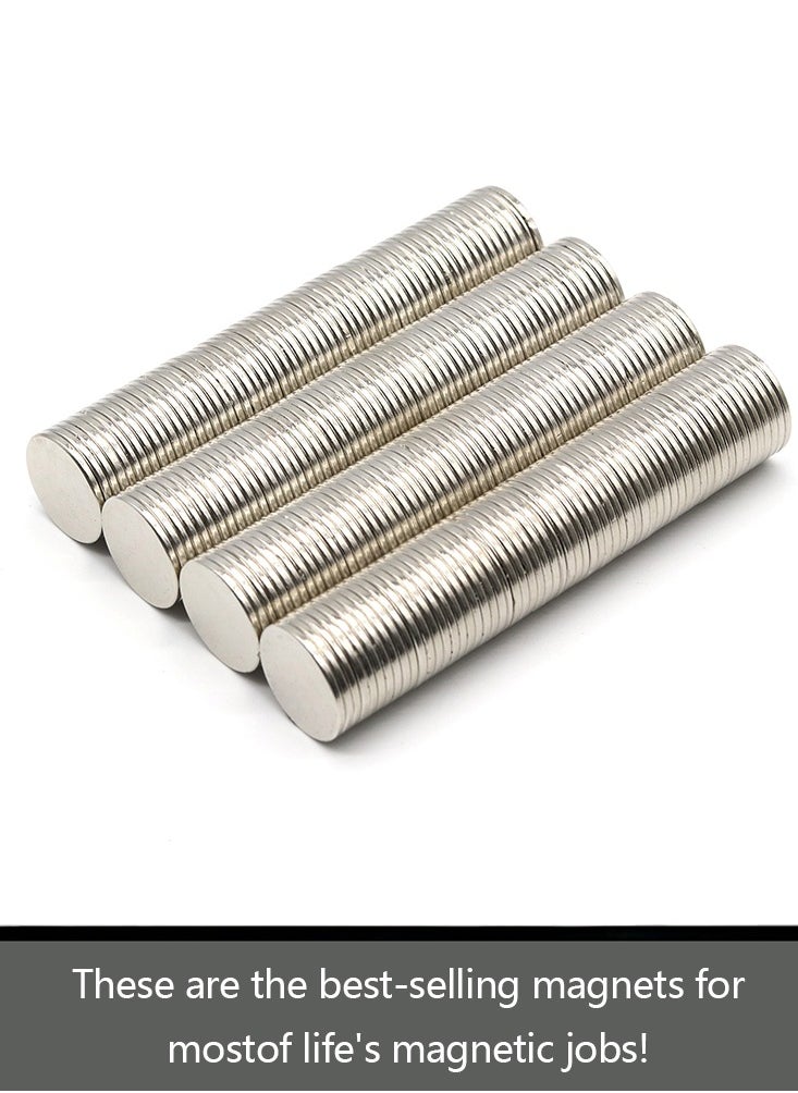 Generic - 20Pcs 0.79x0.08inch Magnet Round NdFeB Permanent Magnetic imanes Refrigerator Magnets Office magnets 20x2mm - Image 1