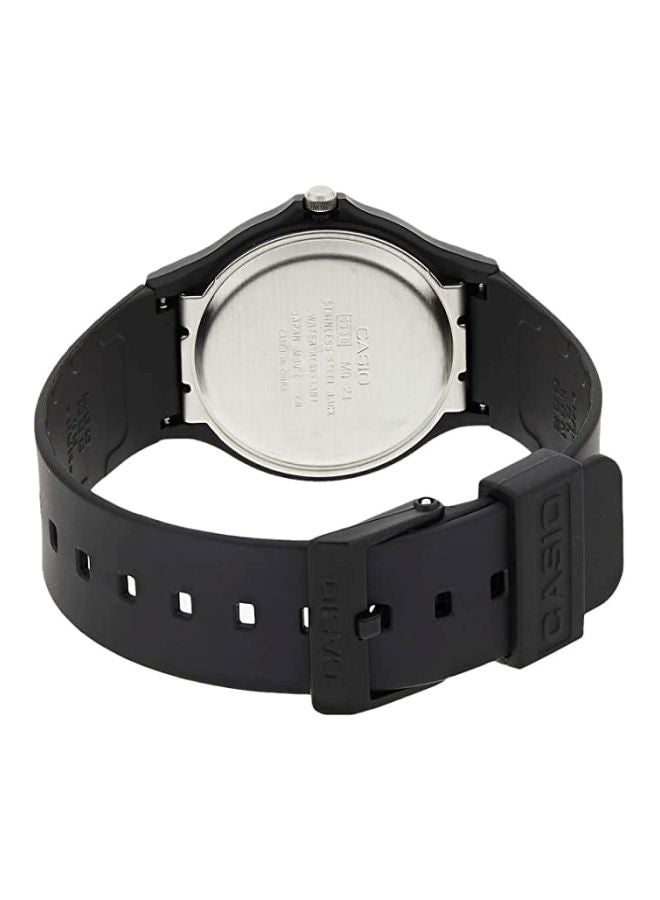 CASIO Men Casual Analog Quartz Watch MQ-24-1B3LDF - 35 mm - Black - Image 3