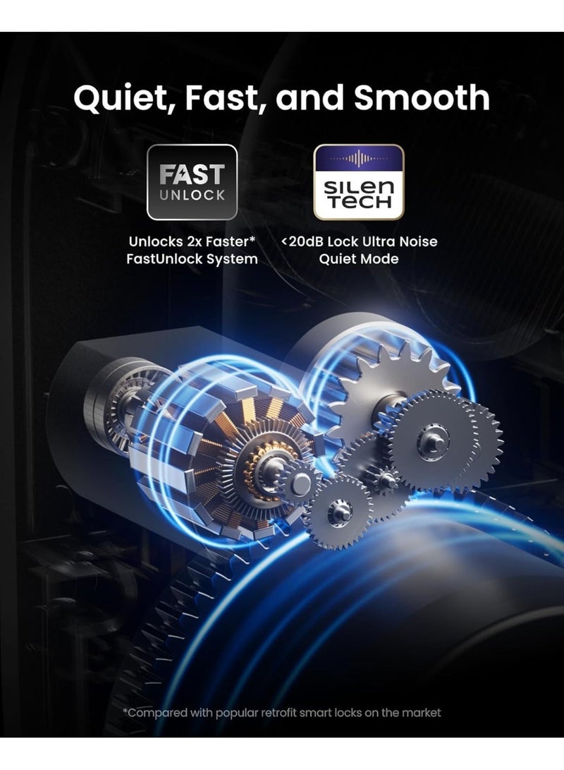 SwitchBot Lock Ultra Adapter Kit – Smart Door Lock Accessory, Easy Installation, Universal Fit for SwitchBot Lock, Compatible with Home Security Automation, DIY Smart Home Upgrade - Image 4