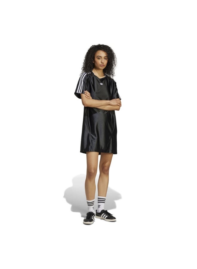 adidas TEAMGEIST فستان أسود أصلي للنساء - Image 4