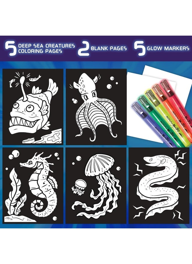 Glow Fusion, Marker Coloring Set, Deep Sea Creatures - pzsku/Z1A5BBE8CA7C036339449Z/45/_/1721214616/4528f555-ac8b-4a92-9dfa-9adfcd428416