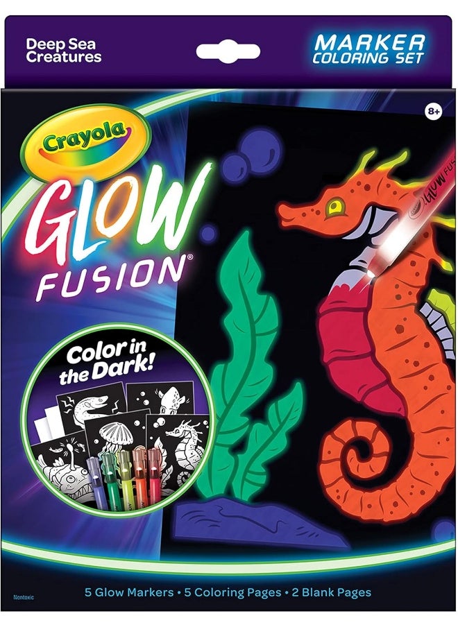 Glow Fusion, Marker Coloring Set, Deep Sea Creatures - pzsku/Z1A5BBE8CA7C036339449Z/45/_/1721214698/53afedb9-c91c-42aa-88b4-fb6c91dbd278