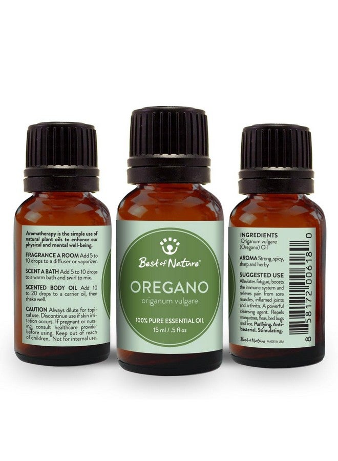Best of Nature Oregano Essential Oil for Diffuser Aromatherapy - Best of Nature 100% Pure Undiluted Oils for DIY, Home Fragrance, and Topical Use - Image 4