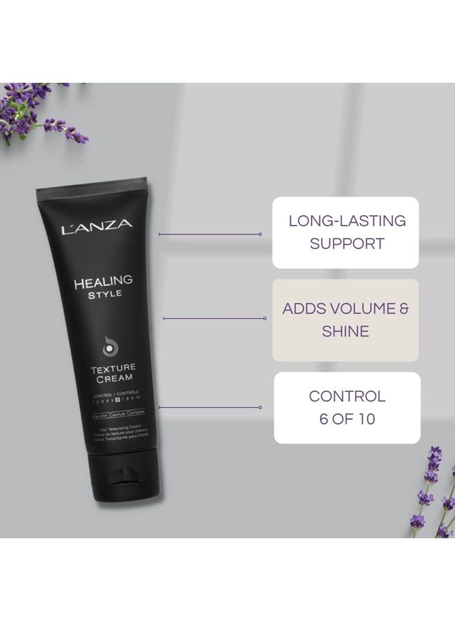 L'anza كريم قوام الشفاء بتأثير تثبيت متوسط، يغذي وينعش الشعر، يتحكم في تشابك الشعر ويحمي من الحرارة وأشعة UV (4.2 أونصة سائلة) - Image 2