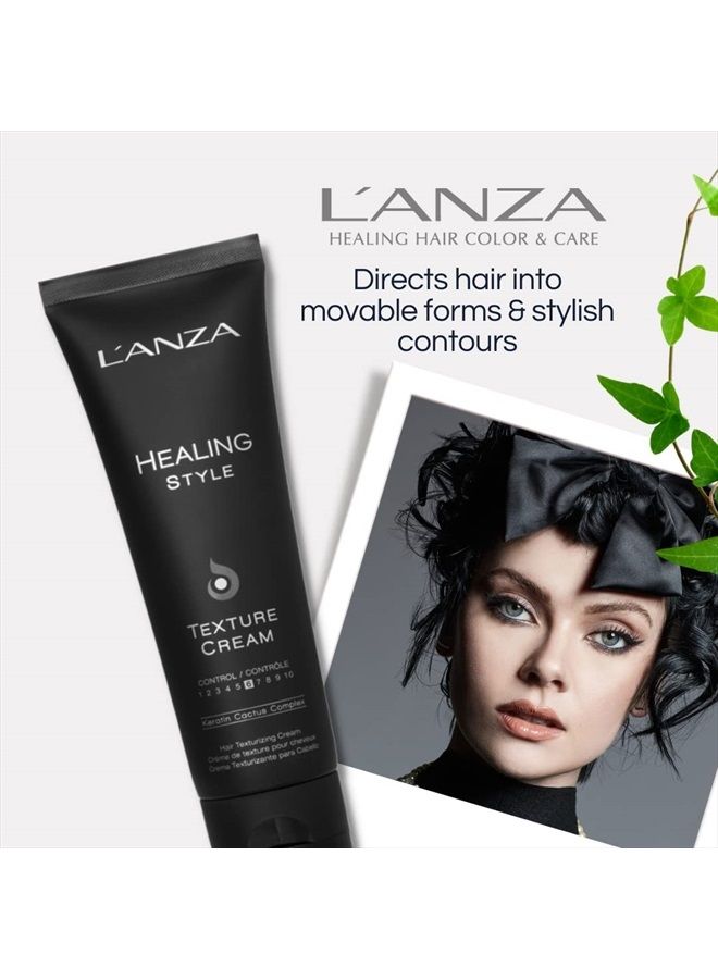 L'anza كريم قوام الشفاء بتأثير تثبيت متوسط، يغذي وينعش الشعر، يتحكم في تشابك الشعر ويحمي من الحرارة وأشعة UV (4.2 أونصة سائلة) - Image 3