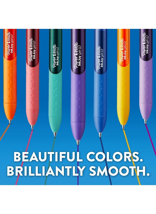 بيبر ميت أقلام حبر جل من Paper Mate InkJoy، رأس متوسط (0.7 مم)، متنوعة، 20 قلمًا  - Image 5