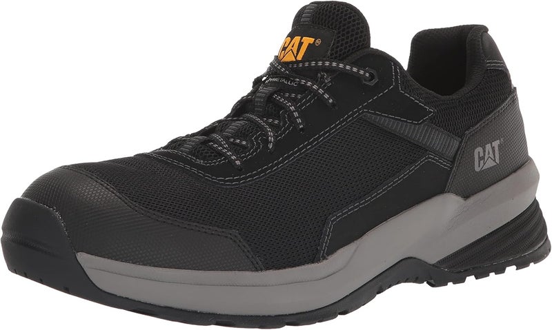 CATERPILLAR Footwear Men's Black Composite Toe Work Shoe - Image 1